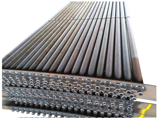 गैस कूलर स्टेनलेस स्टील सर्पिल फिन ट्यूब हीट एक्सचेंजर औद्योगिक बॉयलर
